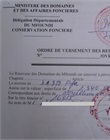 Ordre de versement des redevances foncières
